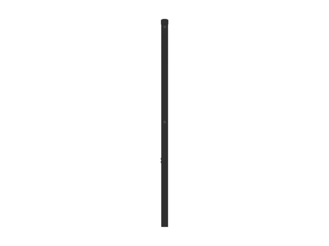 Kauf Unique Kopfteil Metall Schwarz 135 cm Super Sparpreis