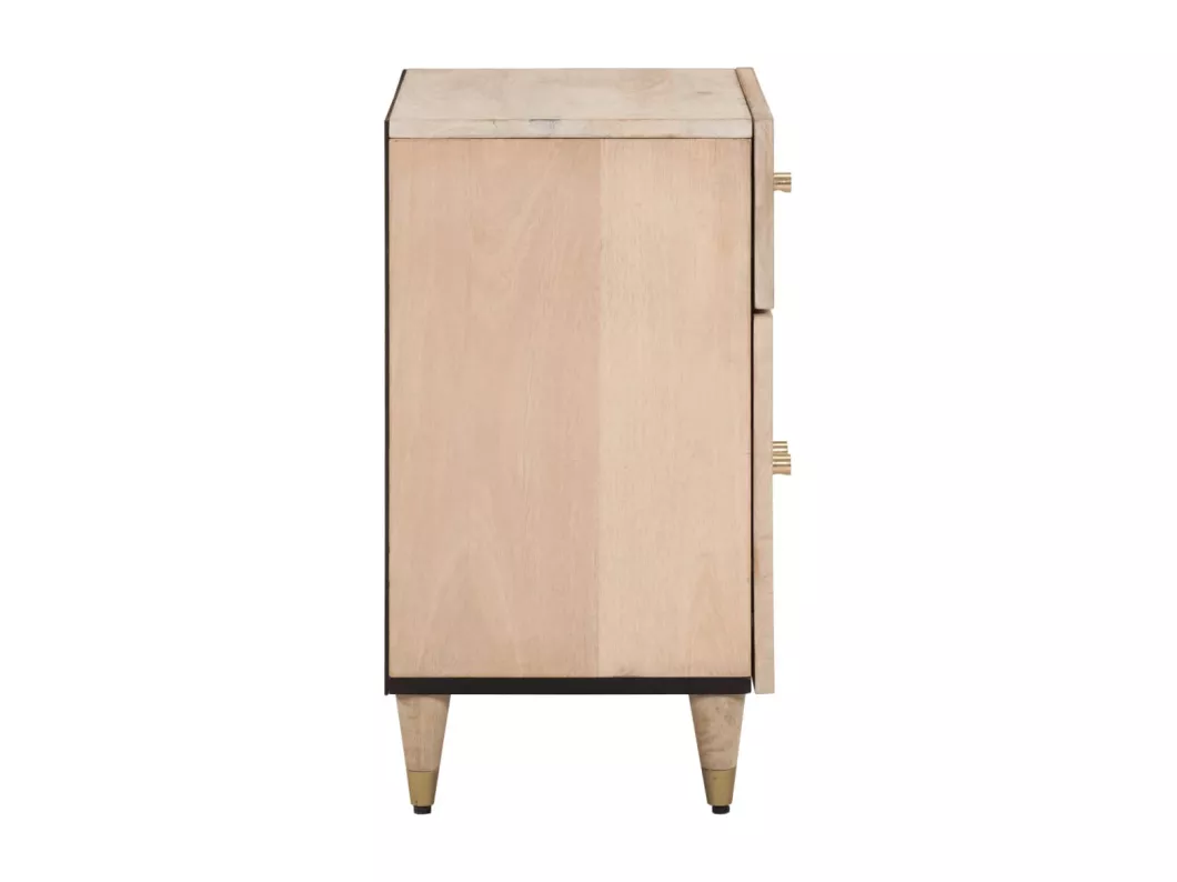Kauf Unique Nachttisch 50x33x60 cm Massivholz Mango Kostenlose Rückgabe