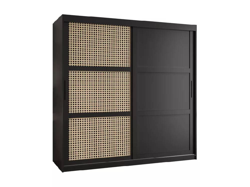 Kauf Unique SCHWEBETÜRENSCHRANK PLECIONKA 3 200/180/62 2-türig (Schwarz)