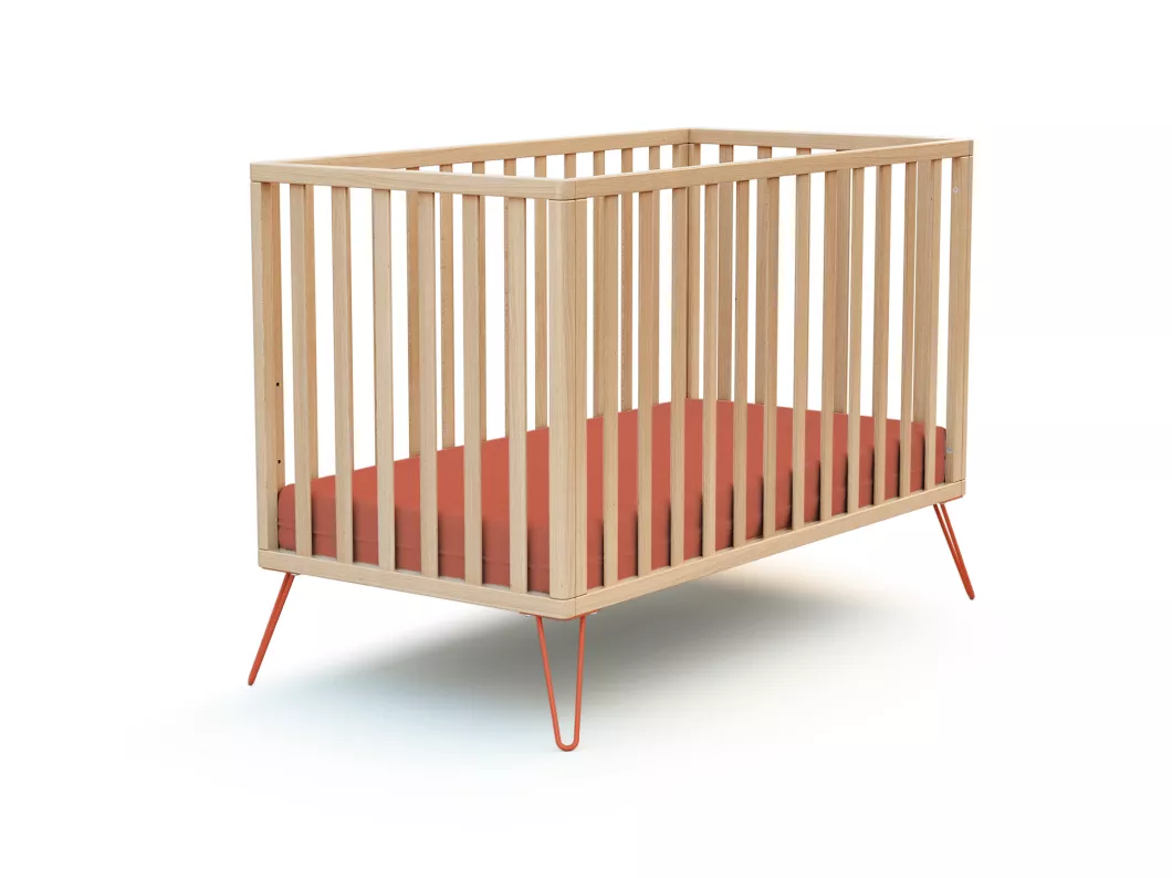 Kauf Unique Babybett ONLY Holz Terracotta 60 x 120