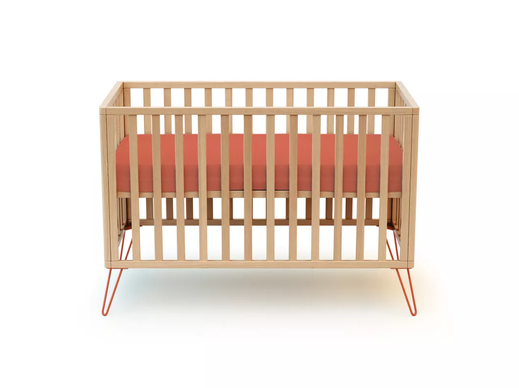 Kauf Unique Babybett ONLY Holz Terracotta 60 x 120 Rabatte dieses Monats