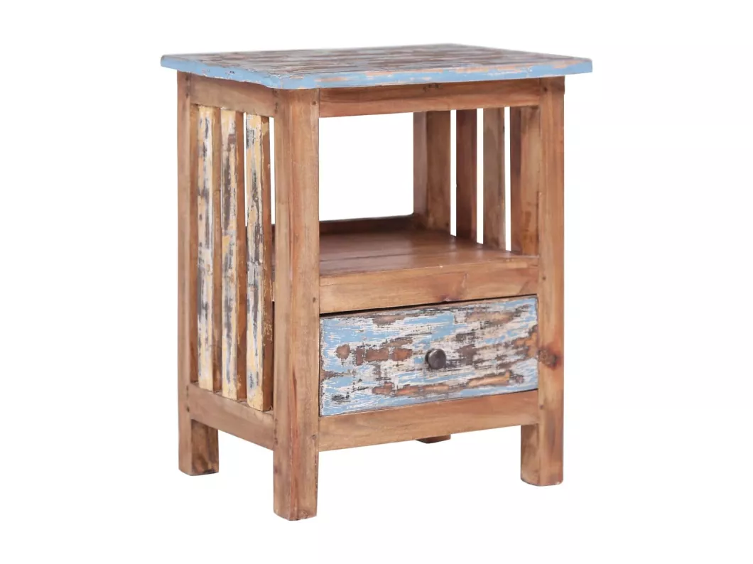 Kauf Unique Nachttisch 41x30x50 cm Altholz Massiv