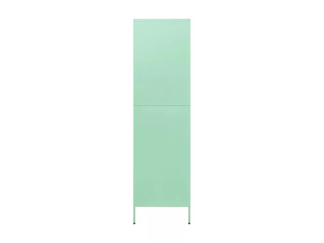 Kauf Unique Kleiderschrank Minzgrün 90x50x180 cm Stahl Schlussverkauf