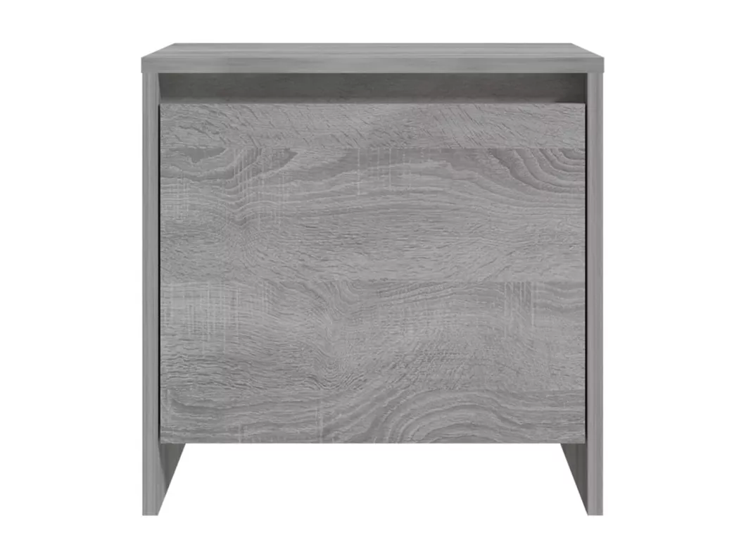 Kauf Unique Nachttisch Grau Sonoma 45x34x44,5 cm Holzwerkstoff Kostenloser Versand