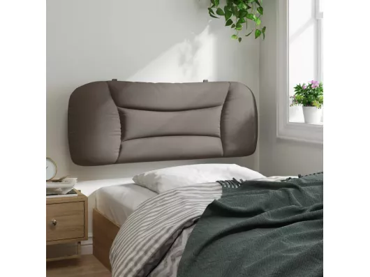 Kauf Unique Kopfteil-Kissen Taupe 100 cm Stoff Großer Ausverkauf