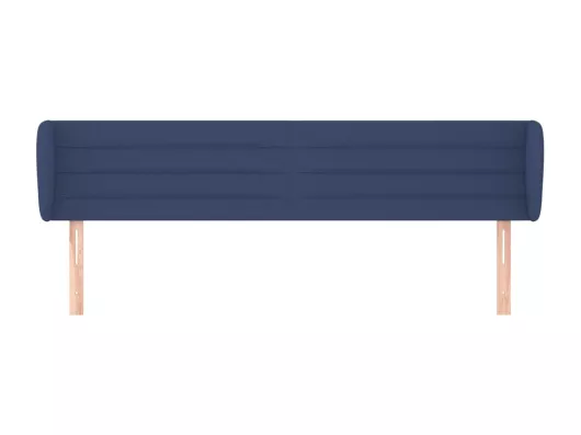 Kauf Unique Kopfteil mit Ohren Blau 183x23x78/88 cm Stoff Preisnachlass