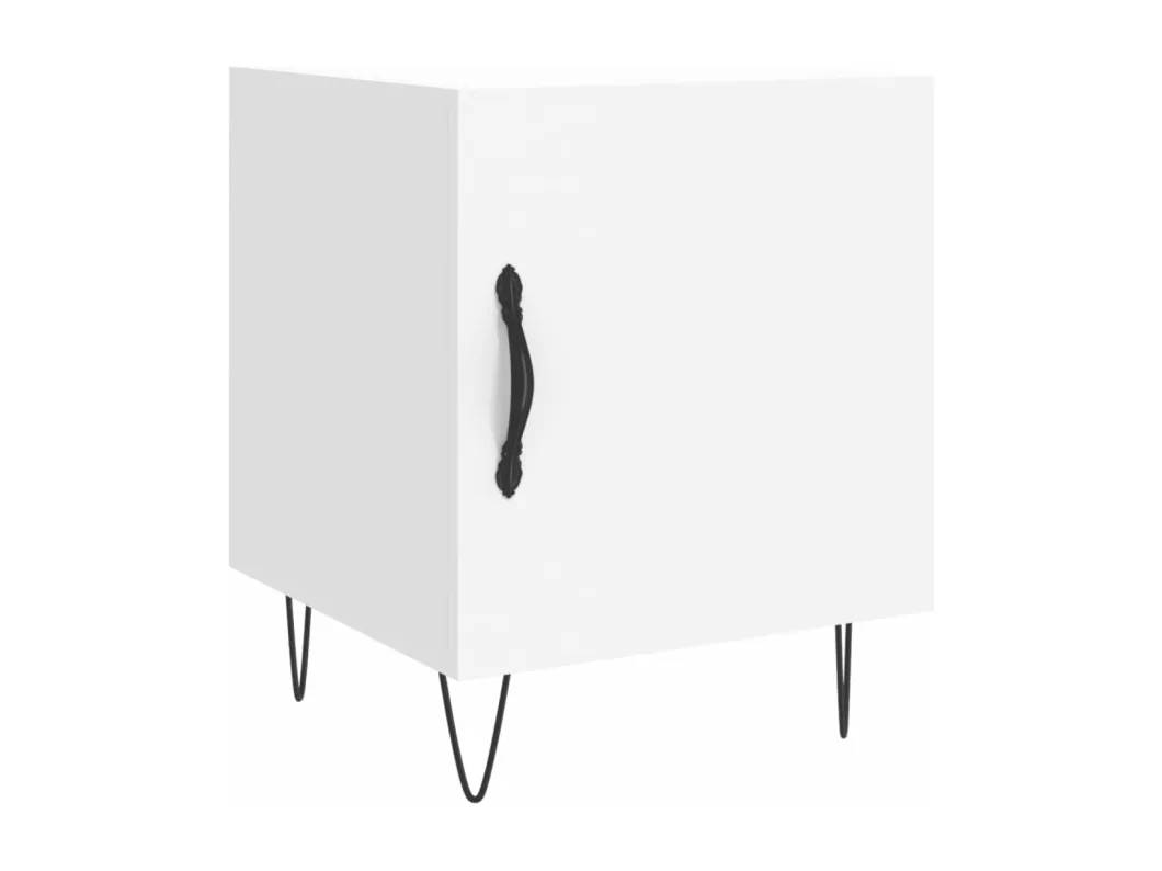Kauf Unique Nachttische 2 Stk. Weiß 40x40x50 cm Holzwerkstoff Blitzangebot