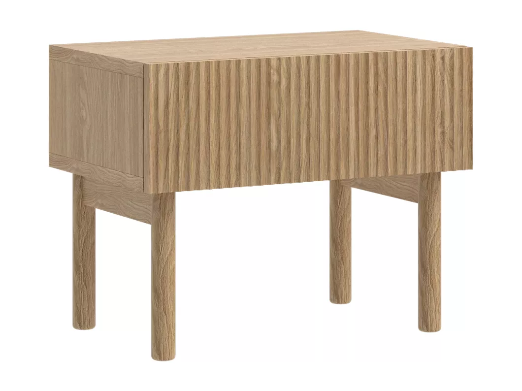 Kauf Unique Selsey Nolie - Nachttisch mit Schubalde, Eichenholzoptik, 50 cm Tägliche Deals