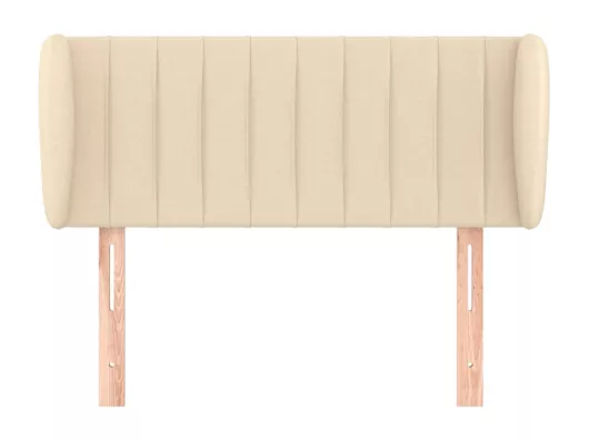 Kauf Unique Kopfteil mit Ohren Creme 93x23x78/88 cm Stoff Discount Store für neue Produkte