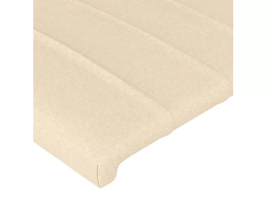 Kauf Unique Kopfteil mit Ohren Creme 93x23x78/88 cm Stoff Discount Store für neue Produkte