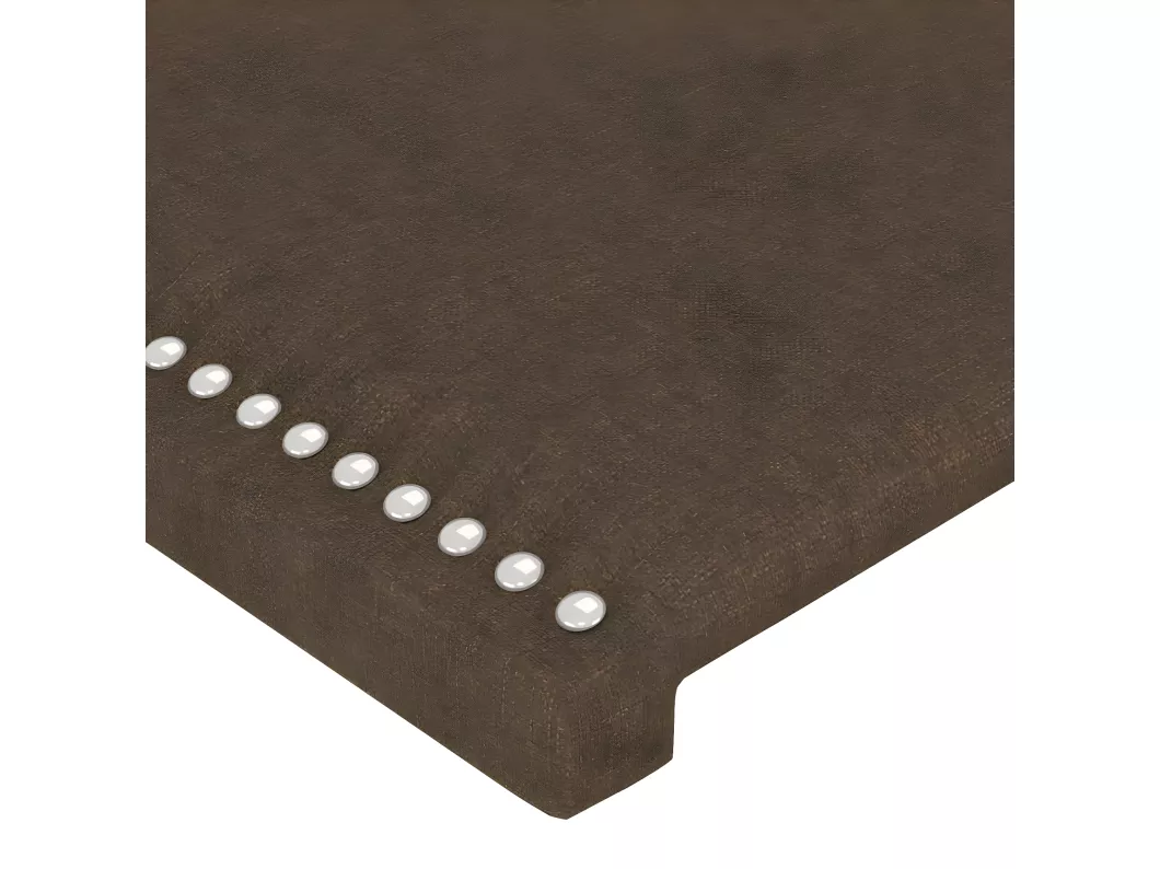 Kauf Unique Kopfteile 4 Stk. Dunkelbraun 90x5x78/88 cm Stoff Rabatte dieses Monats