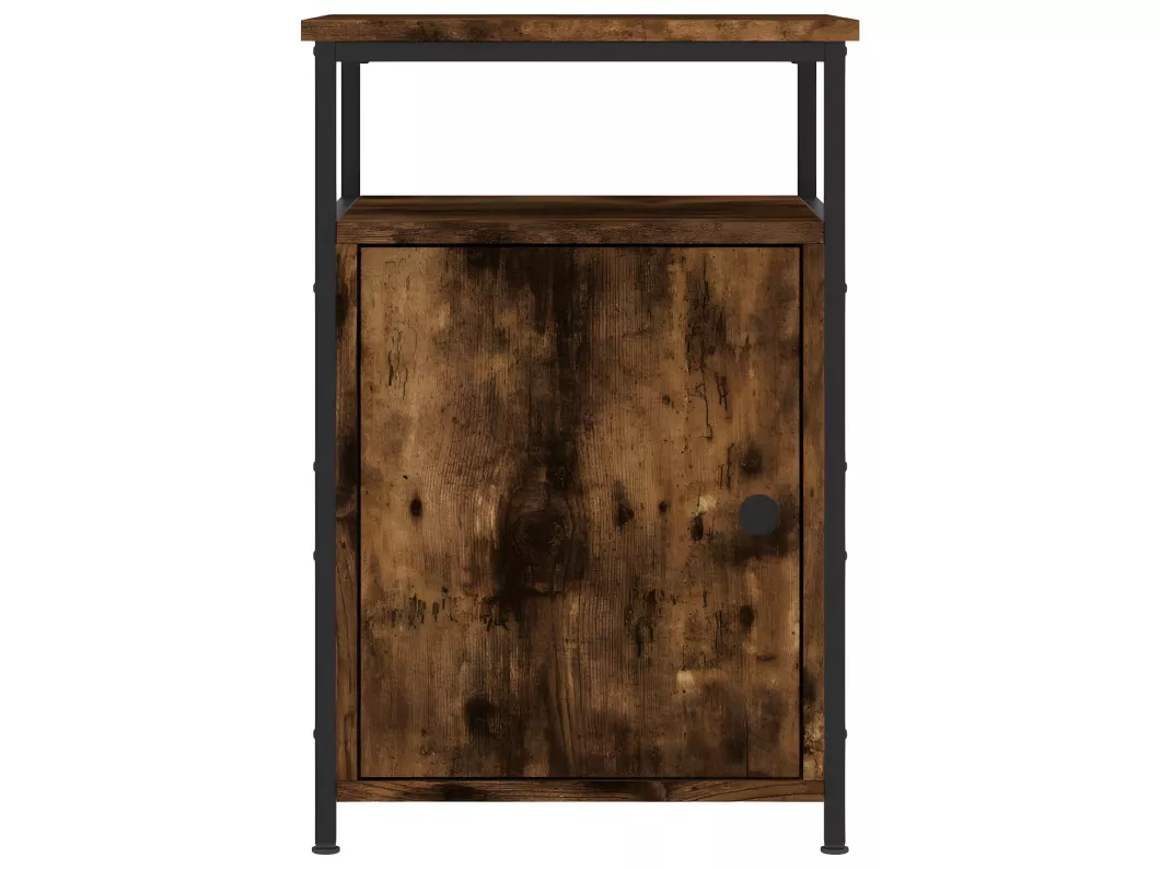 Kauf Unique Nachttisch Räuchereiche 40x42x60 cm Holzwerkstoff Preisnachlass