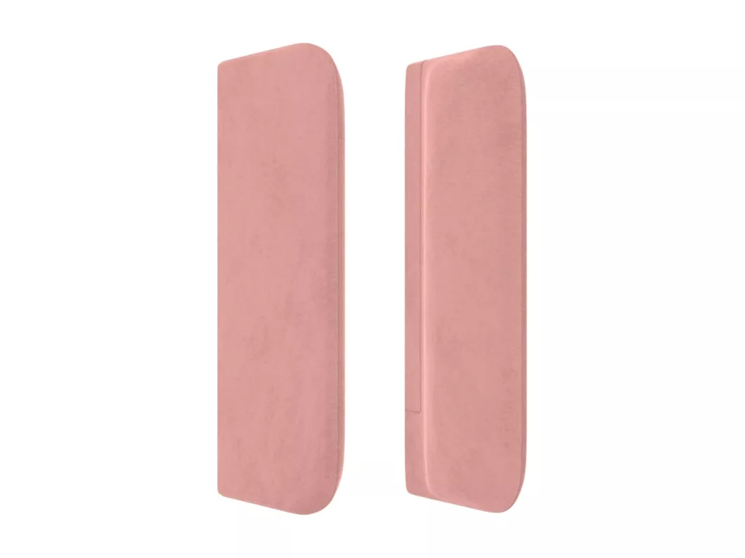 Kauf Unique Kopfteil mit Ohren Rosa 203x16x78/88 cm Samt Lagerräumung