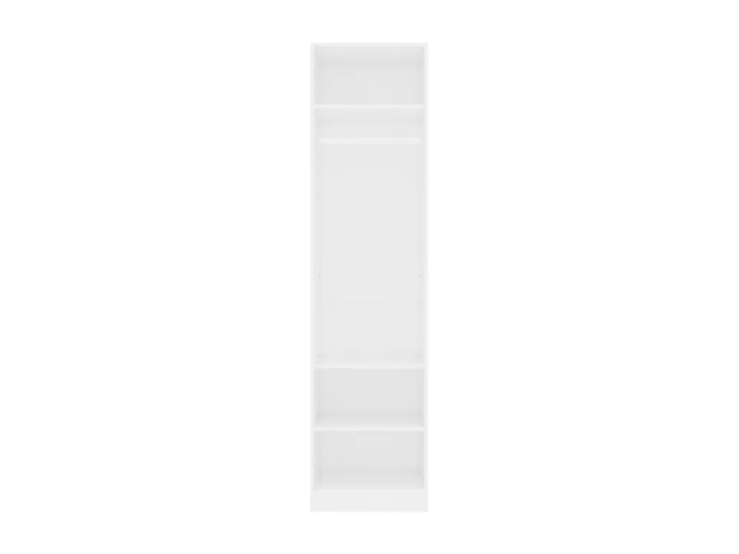 Kauf Unique Kleiderschrank Weiß 50x50x200 cm Holzwerkstoff Blitzangebot