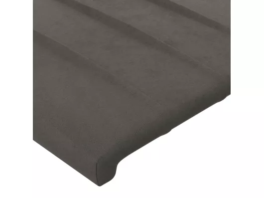 Kauf Unique Kopfteile 4 Stk. Dunkelgrau 90x5x78/88 cm Samt Sonderangebote