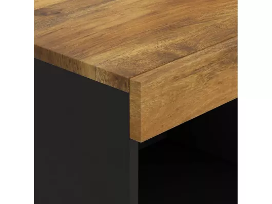 Kauf Unique Beistellschrank 85x33x75 cm Massivholz Mango Tiefpreis