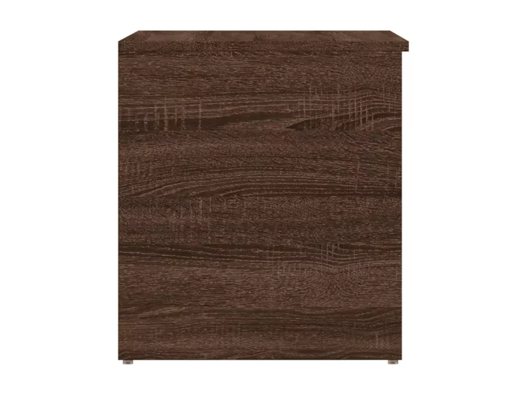 Kauf Unique Aufbewahrungstruhe Braun Eichen-Optik 84x42x46 cm Holzwerkstoff Letzte 3 Tage