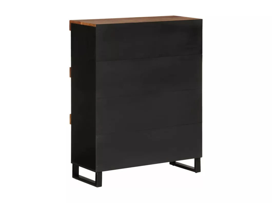Kauf Unique Beistelltisch 85x33x107 cm Massivholz Akazie Neueste Stile