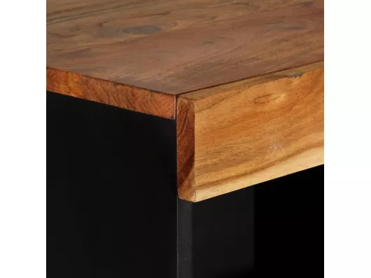 Kauf Unique Beistelltisch 85x33x107 cm Massivholz Akazie Neueste Stile