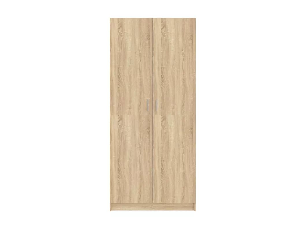Kauf Unique Kleiderschrank Sonoma-Eiche 80x52x180 cm Holzwerkstoff Bis zu 65% Rabatt