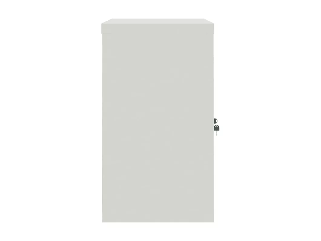 Kauf Unique Aktenschrank Hellgrau 90x40x70 cm Stahl Discount Store für neue Produkte