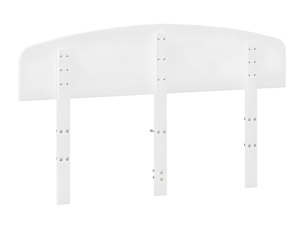 Kauf Unique Kopfteil Weiß 140 cm Massivholz Kiefer Kostenloser Versand international