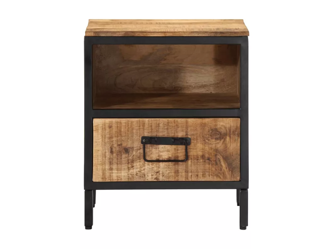 Kauf Unique Nachttisch 40x35x50 cm Massivholz Mango Speichern exportieren