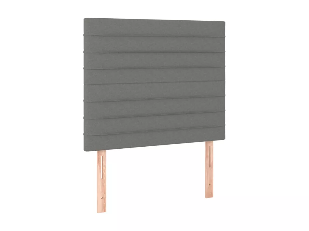 Kauf Unique LED Kopfteil Dunkelgrau 90x5x118/128 cm Stoff 50% Rabatt für begrenzte Zeit