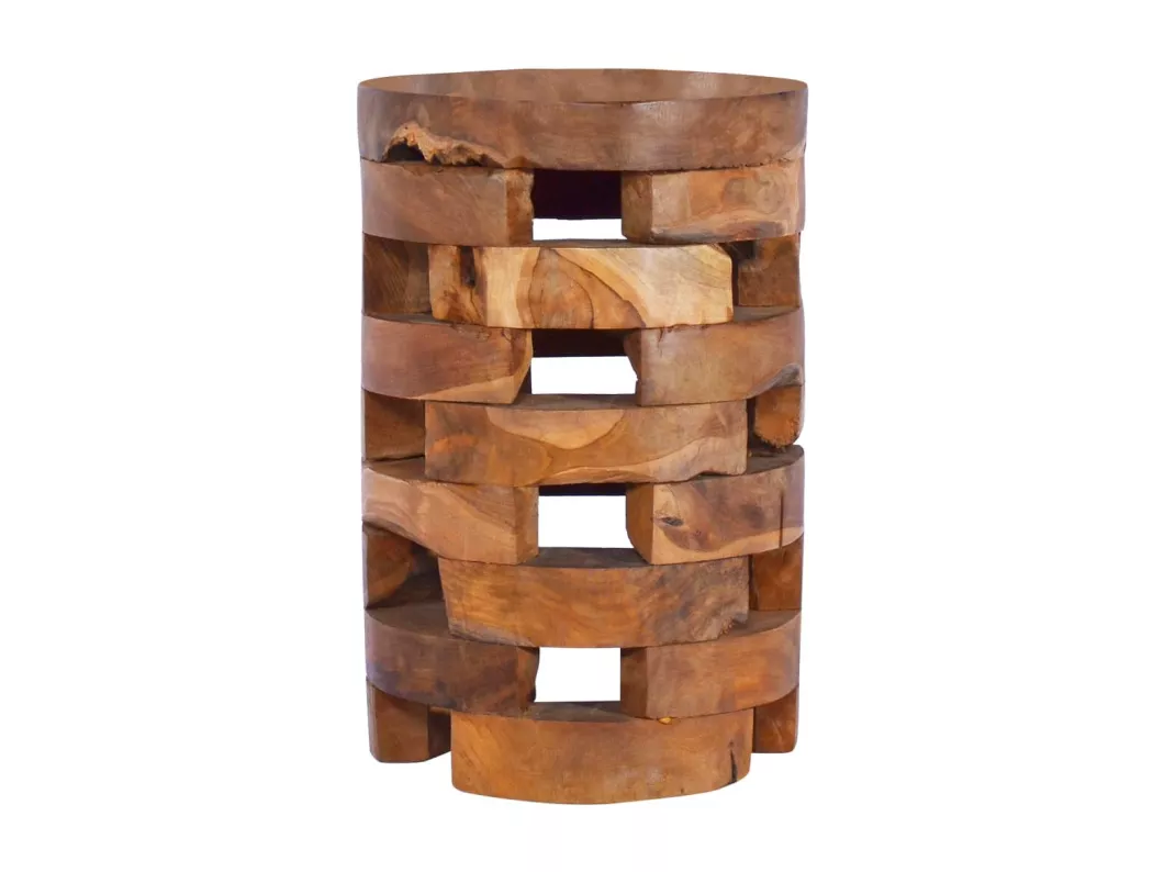 Kauf Unique Nachttisch 30x30x45 cm Massivholz Teak