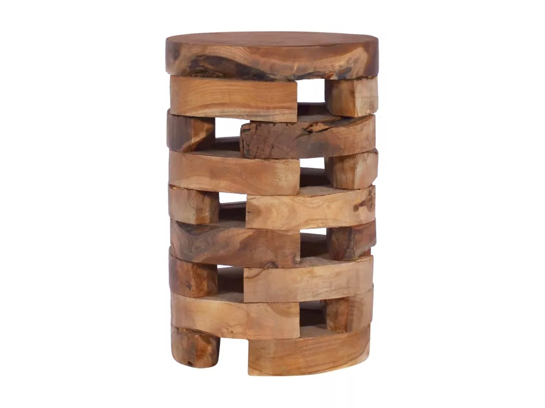 Kauf Unique Nachttisch 30x30x45 cm Massivholz Teak Verkauf