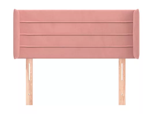 Kauf Unique Kopfteil mit Ohren Rosa 93x16x78/88 cm Samt Hotsell