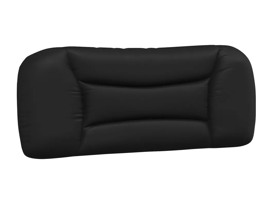 Kauf Unique Kopfteil-Kissen Schwarz 100 cm Kunstleder