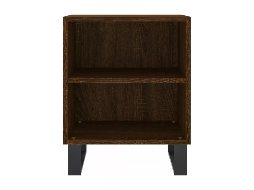 Kauf Unique Nachttisch Braun Eichen-Optik 40x30x50 cm Holzwerkstoff Fabrikpreis