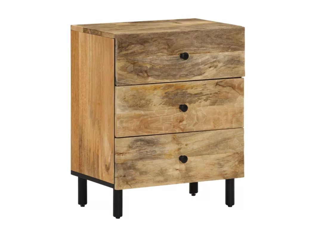 Kauf Unique Nachttisch 50x33x60 cm Massivholz Mango