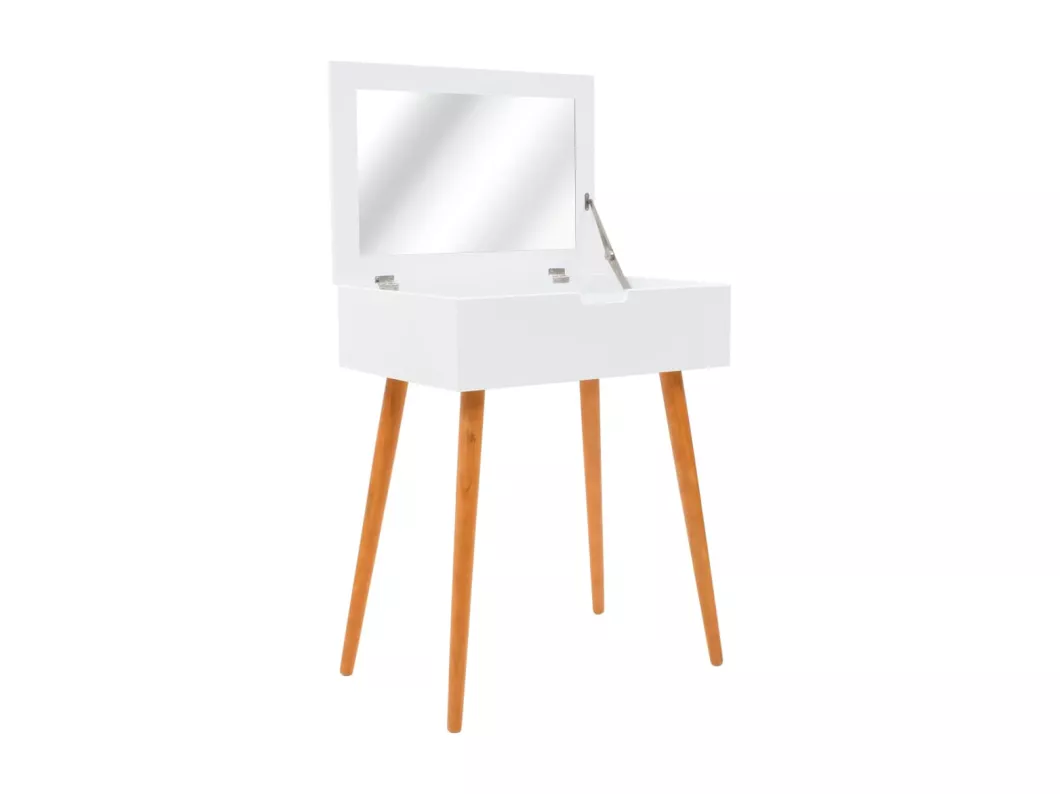 Kauf Unique Schminktisch mit Spiegel MDF 60 x 40 x 75 cm