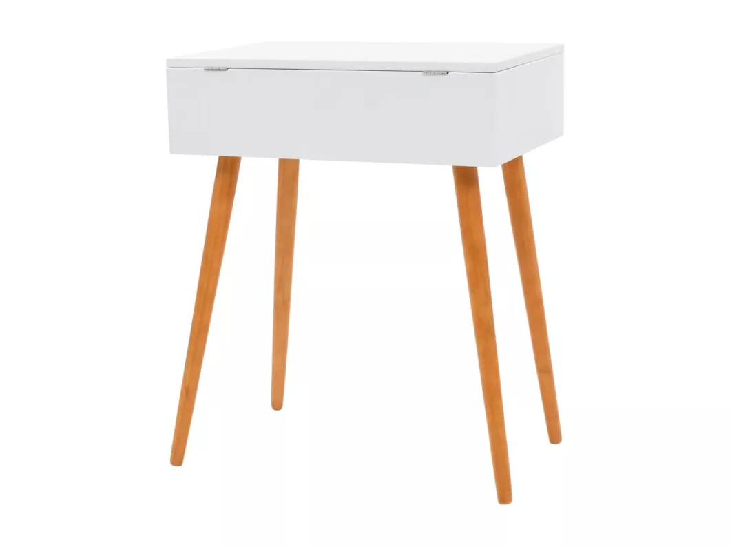 Kauf Unique Schminktisch mit Spiegel MDF 60 x 40 x 75 cm Begrenztes Angebot