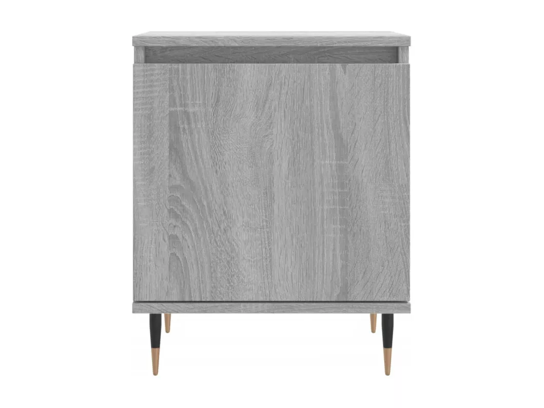 Kauf Unique Nachttische 2 Stk. Grau Sonoma 40x30x50 cm Holzwerkstoff Muttertagsangebot