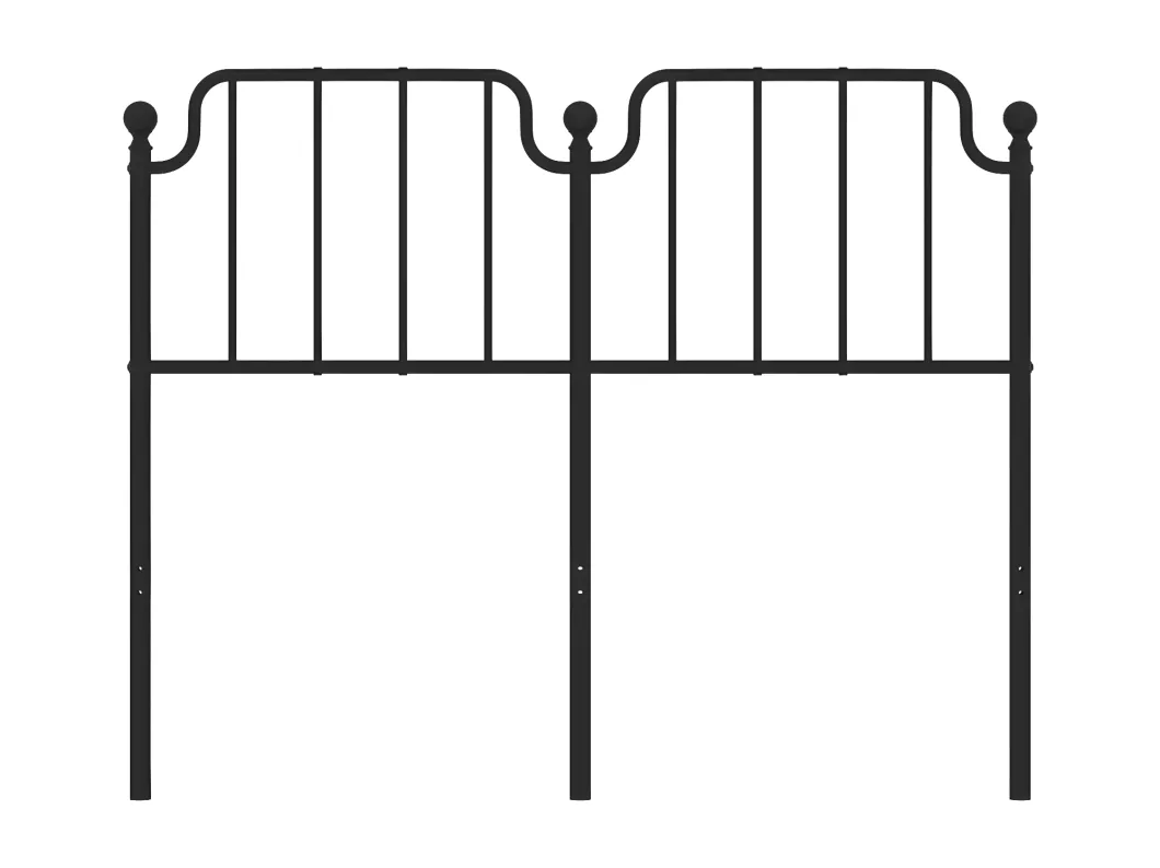 Kauf Unique Kopfteil Metall Schwarz 120 cm Jubiläumsangebot