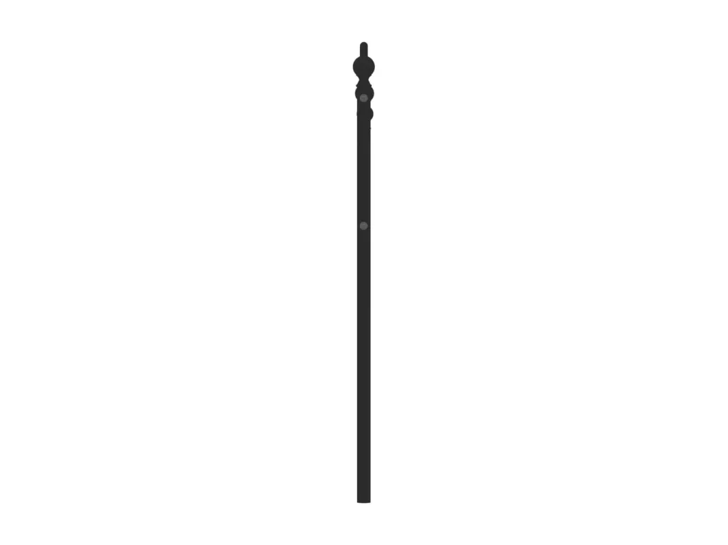 Kauf Unique Kopfteil Metall Schwarz 120 cm Jubiläumsangebot