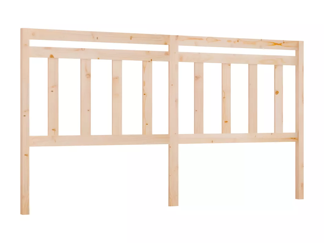 Kauf Unique Kopfteil 206x4x100 cm Massivholz Kiefer Top Angebot