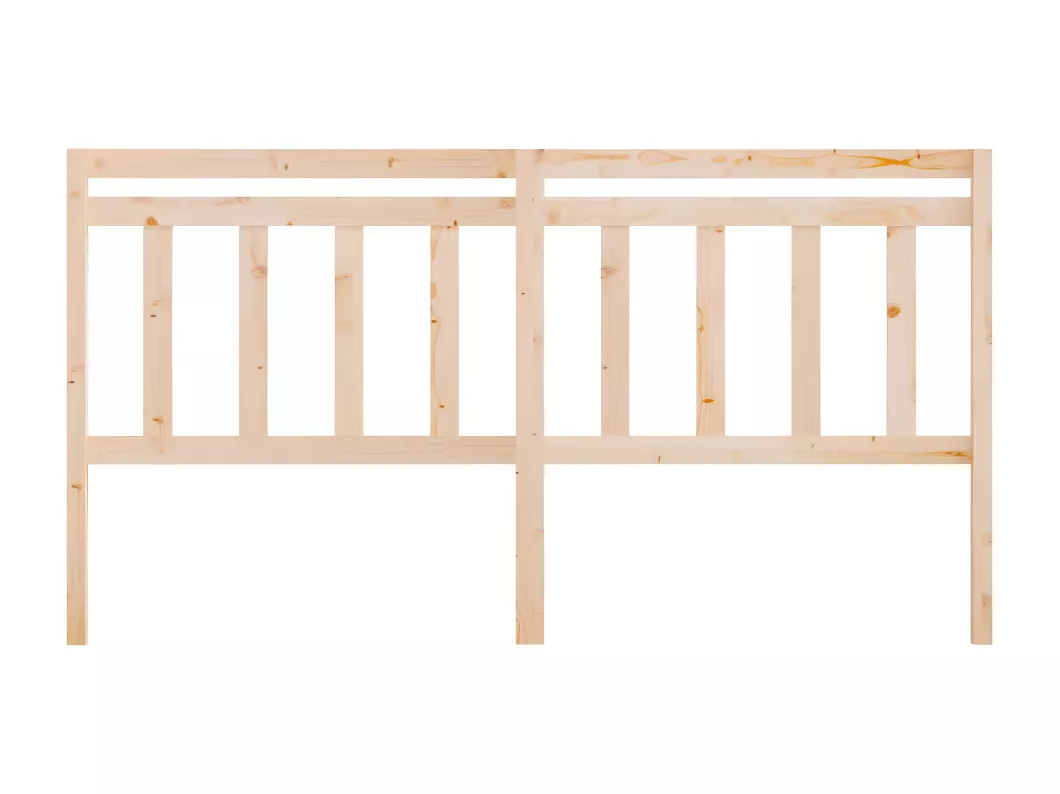 Kauf Unique Kopfteil 206x4x100 cm Massivholz Kiefer Top Angebot