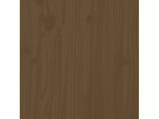 Kauf Unique Kopfteil Honigbraun 126x4x100 cm Massivholz Kiefer Blitzangebot