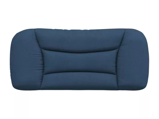 Kauf Unique Kopfteil-Kissen Blau 80 cm Stoff Kauf eins, bekomm eins gratis