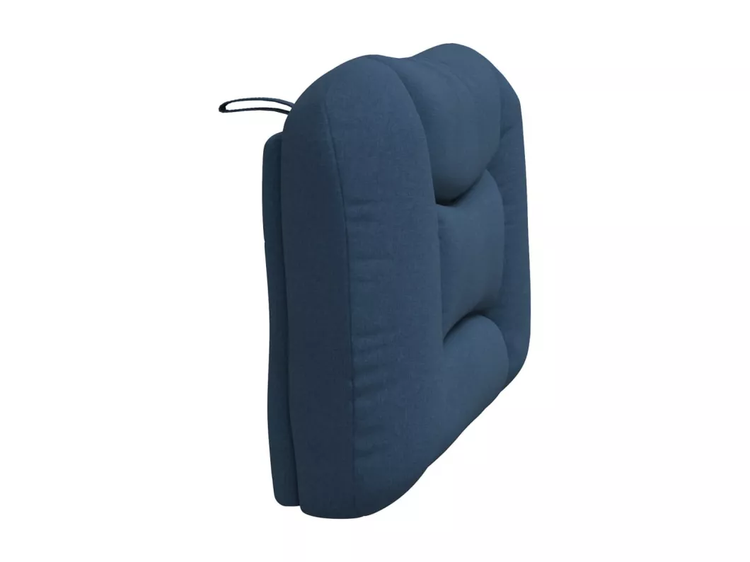 Kauf Unique Kopfteil-Kissen Blau 80 cm Stoff Kauf eins, bekomm eins gratis