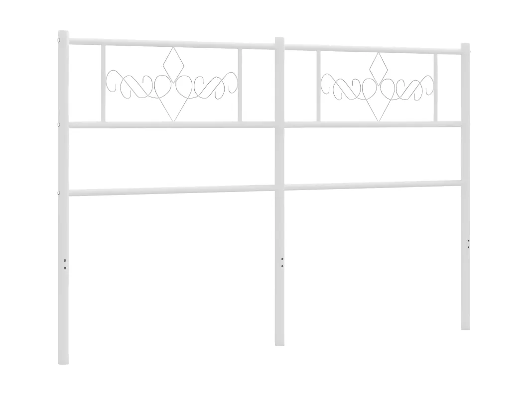 Kauf Unique Kopfteil Metall Weiß 160 cm Tägliche Deals
