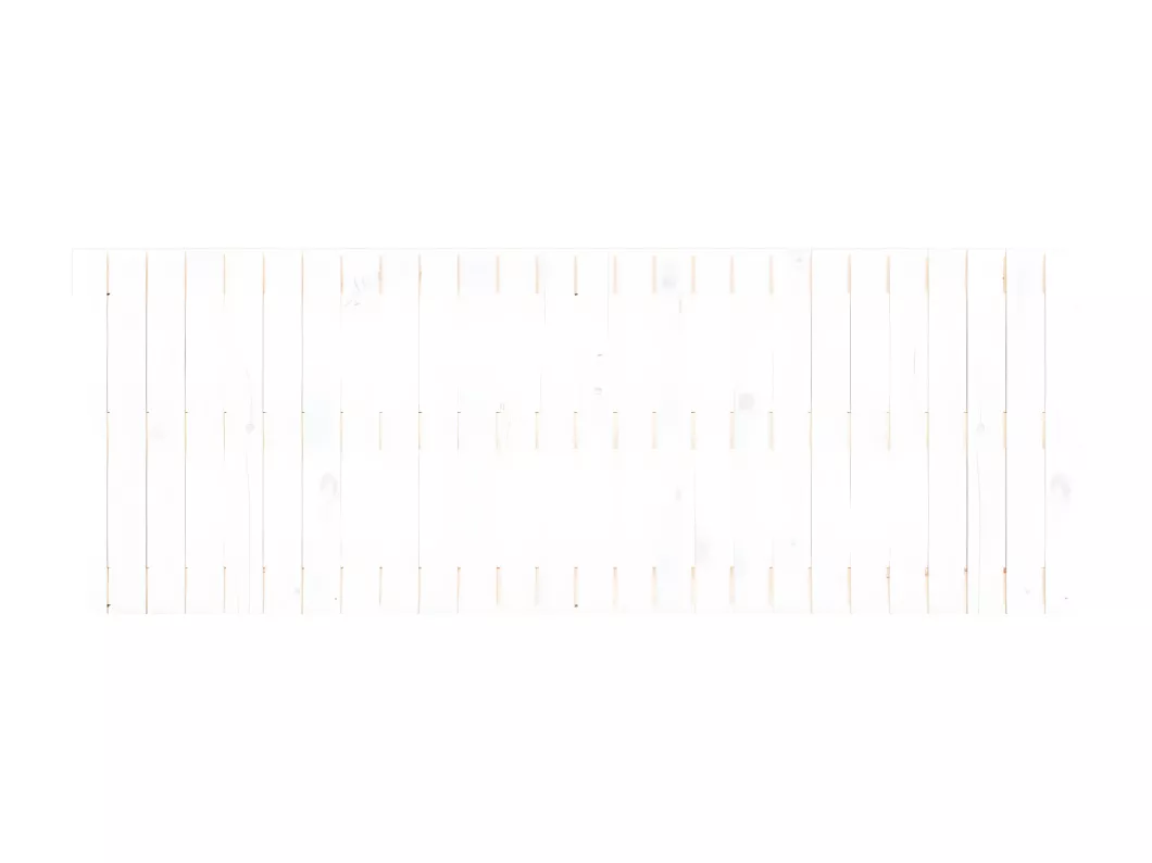 Kauf Unique Wand-Kopfteil Weiß 166x3x60 cm Massivholz Kiefer Wochenangebot