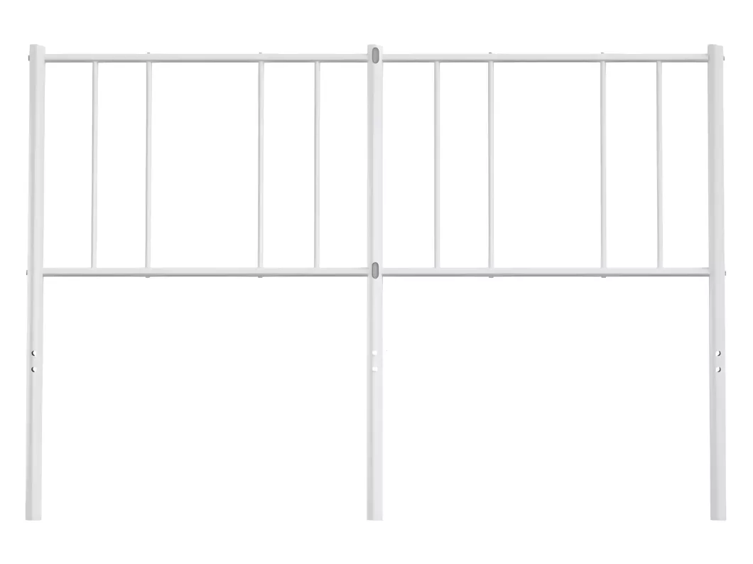 Kauf Unique Kopfteil Metall Weiß 150 cm Letzte 3 Tage
