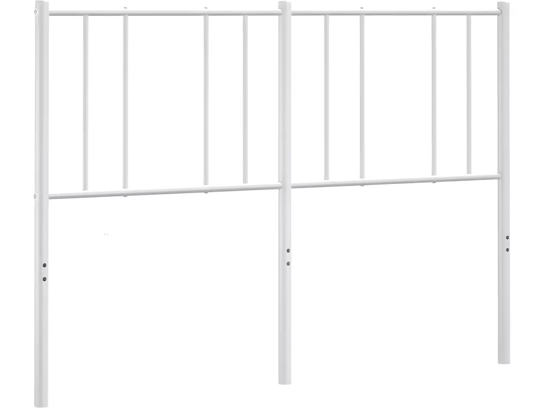 Kauf Unique Kopfteil Metall Weiß 150 cm Letzte 3 Tage
