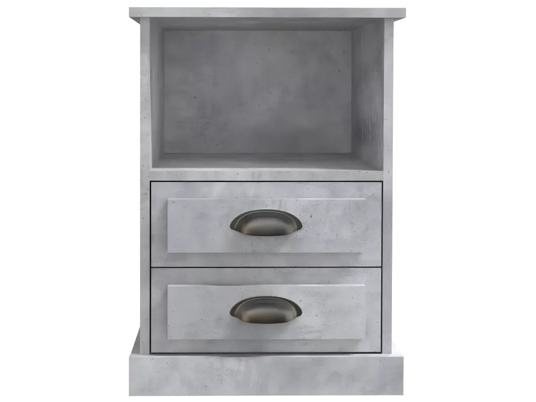 Kauf Unique Nachttisch Betongrau 43x36x60 cm Angebote