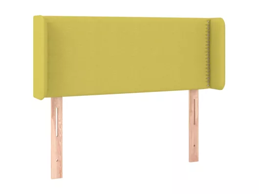 Kauf Unique LED Kopfteil Grün 83x16x78/88 cm Stoff Begrenztes Angebot